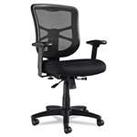 Alera&reg; Elusion Series Mesh Mid-Back Swivel/Tilt Chair, Black # ALEEL42BME10B