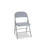 Alera&reg; Steel Folding Chair, Gray, 4/Carton # ALEFC94LG