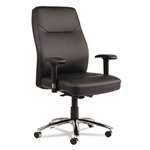 Alera&reg; LC Leather Series Self-Adjusting Chair, Black # ALELC4119