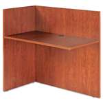 Alera&reg; Valencia Reversible Reception Return, 44w x 23-5/8d x 43-3/4h, Medium Cherry # ALEVA324424MC