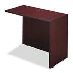 Alera&reg; Valencia Series Reversible Return/Bridge Shell, 42w x 23-5/8d. Mahogany # ALEVA354224MY