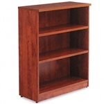 Alera Valencia Series Bookcase/Storage Cabinet, 3 Shelv