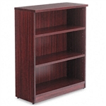 Alera Valencia Series Bookcase/Storage Cabinet, 3 Shelv