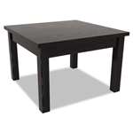 Alera&reg; Valencia Series Occasional Table, Square, 23-5/8 x 23-5/8 x 20-3/8, Black # ALEVA7524BK