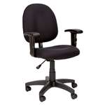 Alera&reg; Essentia Series Swivel Task Chair with Adjustable Arms, Black # ALEVTA4810