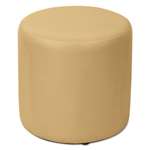 Alera&reg; WE Series Collaboration Seating, Circle Bench, 18" dia x 18"h, Beige # ALEWE34BG