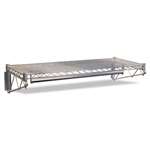 Alera&reg; Steel Wire Wall Shelf Rack, 48w x 18d x 7-1/2h, Silver # ALEWS4818SR