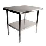 Alera&reg; Stainless Steel Table, 36 x 30 x 35, Silver # ALEXS3630