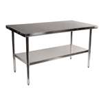 Alera&reg; Stainless Steel Table, 60 x 30 x 35, Silver # ALEXS6030