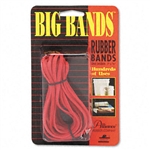 Alliance Big Bands Red Rubber Bands, 1/8 x 7, 12/Pack #