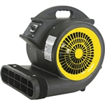 AirFoxx High Velocity 1 HP 3 Speed 3 Position 4000 CFM Air Mover / Carpet Dryer / Floor Dryer