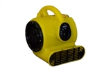 Bissell Mini Air Mover 1/5 HP 3 Speed 800 CFM, Stackable, 10.5 lbs, 15' Hospital Grade Yellow Safety Cord with Grounded 3 Prong Plug, AM5D