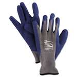 AnsellPro PowerFlex Gloves, Blue/Gray, Size 10, 12 Pairs # ANS8010010