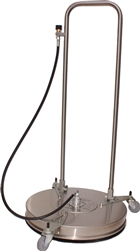 Hot-2-Go ANT2NH 24-inch Trident Hydro Twister stainless steel pressure washer surface cleaner for concrete flatwork