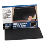 Artistic HIDEAway PVC Desk Pad, 31 x 20, Black # AOP480