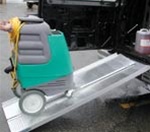 EZ-Access 6 foot commercial heavy-duty ramp, 600 lb capacity, for loading equipment into vans and trailers