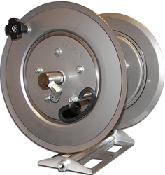 Hydro-Tek Hot-2-Go AR151 stainless steel pressure washer hose reel, 5000 psi, 250 foot capacity