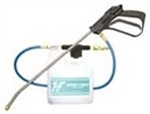 Hydro-Force Injection Sprayer Pro AS08 A70109 with 5 quart side fill container and wand holder for carpet cleaning