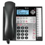 AT&T&reg; 1080 Corded Four-Line Expandable Telephone, Caller ID and Answering Machine # ATT1080