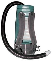 Hydro-Force AV52 lightweight 10 quart commercial backpack vacuum with tool kit for large-area cleaning