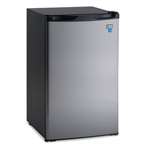 Avanti 4.4 CF Refrigerator, 19 1/2"W x 22"D x 33"H, Black/Stainless Steel # AVARM4436SS