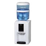 Avanti ZeroWater Dispenser with Filtering Bottle, 5 gal, Clear/White/Blue # AVAWDTZ000