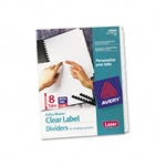 Avery Index Maker Clear Label Unpunched Divider, Eight-