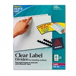 Avery Index Maker Clear Label Unpunched Divider, Eight-