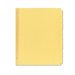 Avery Recycled Plain Tab Dividers, Eight-Tab, Letter, B