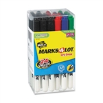 Marks-A-Lot Pen Style Whiteboard Markers, Fine, Assorte
