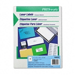 Avery Pres-A-Ply Laser Address Labels, 1 x 2-5/6, Clear