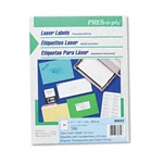 Avery Pres-A-Ply Laser Address Labels, 1-3/4 x 1, Clear