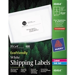 Avery EcoFriendly Labels, 3 1/3 x 4, White, 600/Pack # 