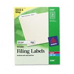 Avery Permanent Self-Adhesive Laser/Inkjet File Folder