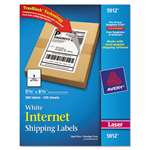 Avery&reg; Shipping Labels with TrueBlock Technology, 5-1/2 x 8-1/2, White, 500/Box # AVE5912