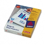 Avery Special-Use Snap-In Sheet Protectors, Letter, Dia