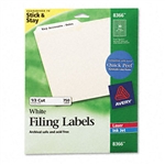 Avery Permanent Self-Adhesive Laser/Inkjet File Folder