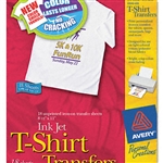 Avery Personal Creations Inkjet Light T-Shirt Iron-On T