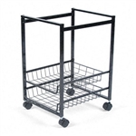 Advantus Mobile File Cart w/Sliding Baskets, 15 x 12-7/