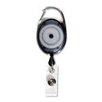 Advantus Carabiner-Style Retractable ID Card Reel, 30 