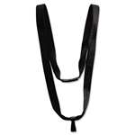 Advantus&reg; Earth-Friendly Lanyard, J-Hook Style, 36 Long, Black, 20/Box # AVT75574