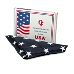 Advantus ALLWeather Outdoor U.S. Flag, 100% Heavyweight