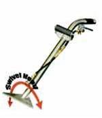 Hydro-Force AW20S long handle swivel head stair tool for cleaning carpeted stairs and risers