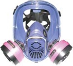 RESPIRATOR FULL FACE MEDIUM FOR MOLD REMOVAL AX88A