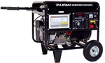 Lifan Pro Series WeldPro 4000 Running Watts/4500 Starting Watts, Gas Powered Portable Generator, with 200 Amp Welder Combo, AXQ200-a