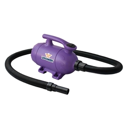 XPOWER B-2 Pro at Home Pet Grooming Dog Force Hair Dryer and Vacuum - Purple
