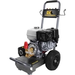 BE Pressure B4013HC cold water gas pressure washer 4000 PSI 4.0 GPM with Honda GX390 engine on steel frame