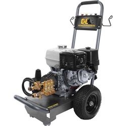 BE Pressure B4013HCS 4,000 PSI 4 GPM cold-water gas pressure washer with Honda GX390 engine and Comet ZWD triplex pump