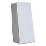 General 16# Paper Bag, 40-lb Base Weight, White, 7-1/16 x 4-13/16 x 13-3/4, 500-Bundle # BAGGW16500