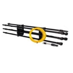 IPC Eagle Ultra Pure Window Cleaning Quick Lock Carbon Fiber Sectional Poles 33' Package BD500535-QL